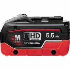 Metabo - Power Tool Batteries Voltage: 18.00 Battery Chemistry: Lithium-Ion - Eagle Tool & Supply