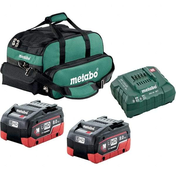 Metabo - Power Tool Chargers Voltage: 18 Battery Chemistry: Lithium-Ion - Eagle Tool & Supply