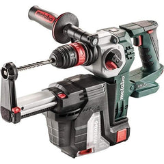 Metabo - 18 Volt 1" SDS-Plus Keyless Chuck Cordless Rotary Hammer - 4500 BPM, 1200 RPM, Reversible, D-Handle - Eagle Tool & Supply