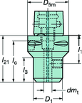 C43912000650 CAPTO ADAPTER - Eagle Tool & Supply