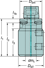 C83912750100 CAPTO ADAPTER - Eagle Tool & Supply