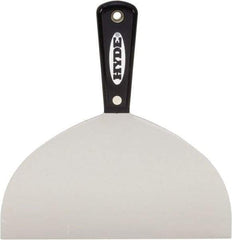 Hyde Tools - 8" Wide Flexible Blade Carbon Steel Joint Knife - Flexible, Nylon Handle - Eagle Tool & Supply