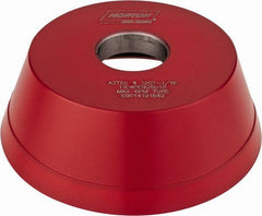 Norton - 5" Diam, 1-1/4" Hole Size, 1-3/4" Overall Thickness, 120 Grit, Type 11 Tool & Cutter Grinding Wheel - Fine Grade, CBN, Resinoid Bond - Eagle Tool & Supply