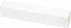 Norton - 150 Grit Aluminum Oxide Square Dressing Stick - 4 x 3/4 x 3/4, Very Fine Grade, Vitrified Bond - Eagle Tool & Supply