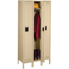 Tennsco - 3 Door, Single Tier, Locker - Eagle Tool & Supply