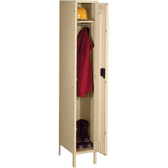Tennsco - 1 Door, 1 Tier, Welded Locker - Eagle Tool & Supply