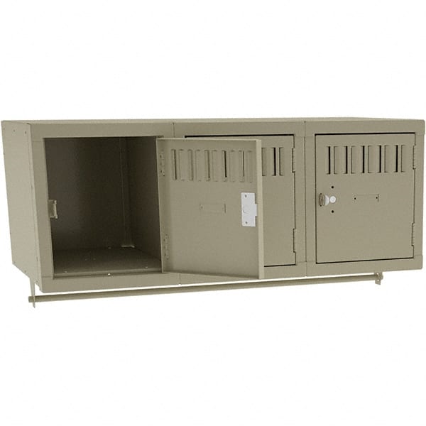 Tennsco - 3 Door, 3 Tier, Welded Locker - Eagle Tool & Supply