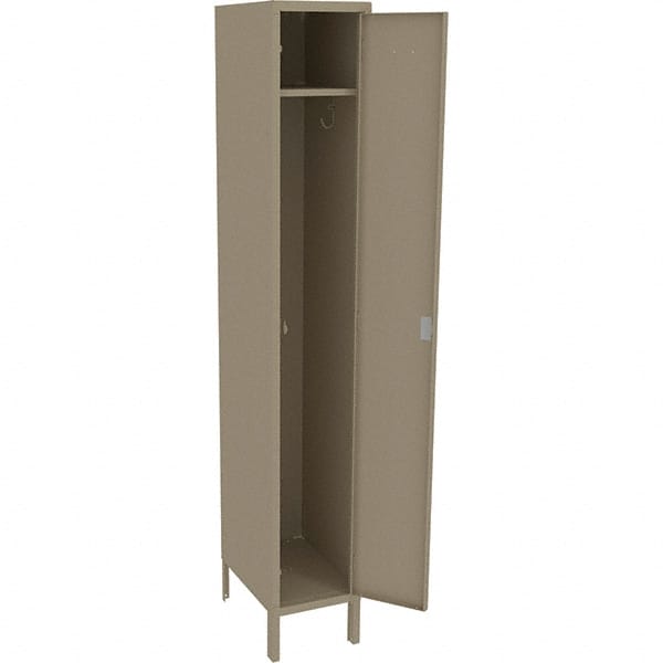 Tennsco - 1 Door, 1 Tier, Welded Locker - Eagle Tool & Supply