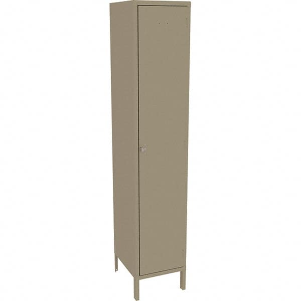 Tennsco - 1 Door, 1 Tier, Welded Locker - Eagle Tool & Supply
