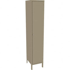Tennsco - 1 Door, 1 Tier, Welded Locker - Eagle Tool & Supply