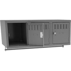Tennsco - 3 Door, 3 Tier, Welded Locker - Eagle Tool & Supply