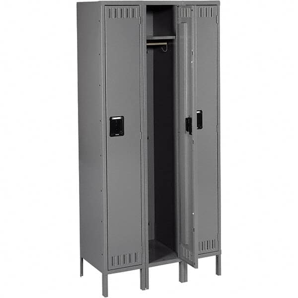 Tennsco - 3 Door, Single Tier, Locker - Eagle Tool & Supply