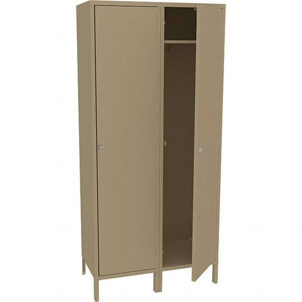 Tennsco - 3 Door, 1 Tier, Welded Locker - Eagle Tool & Supply