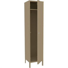 Tennsco - 1 Door, 1 Tier, Welded Locker - Eagle Tool & Supply