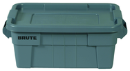 Brute 20 Gallon Tote - Lid snaps tight - Ribbed bottom - Eagle Tool & Supply