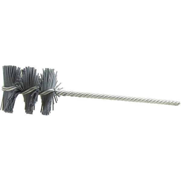 Brush Research Mfg. - 2-3/4" Bore Diam, 120 Grit, Silicon Carbide Flexible Hone - Medium, 3" OAL - Eagle Tool & Supply