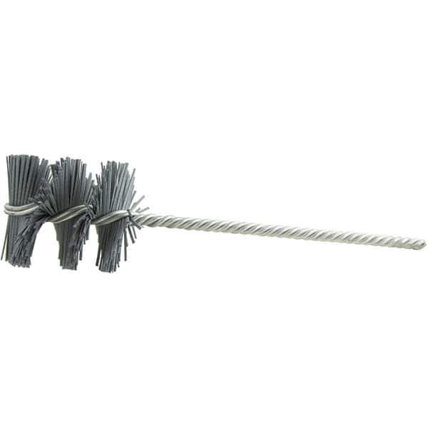 Brush Research Mfg. - 2-1/4" Bore Diam, 120 Grit, Silicon Carbide Flexible Hone - Medium, 2" OAL - Eagle Tool & Supply