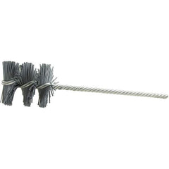 Brush Research Mfg. - 2-1/4" Bore Diam, 120 Grit, Silicon Carbide Flexible Hone - Medium, 2" OAL - Eagle Tool & Supply