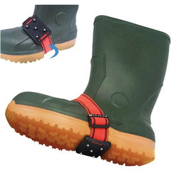 Geroline - Ice Traction Footwear Footwear Style: Strap-On Cleat Traction Type: Tungsten Carbide Stud - Eagle Tool & Supply