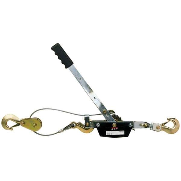 Jet - Manual Hoists-Chain, Rope & Strap   Type: Puller    Lifting Material: Wire Rope - Eagle Tool & Supply