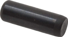 Holo-Krome - 1/4" Diam x 3/4" Pin Length 4000 Alloy Steel Oversized Dowel Pin - Black Luster Finish, C 47-58 & C 60 (Surface) Hardness, 1 Beveled & 1 Rounded End - Eagle Tool & Supply