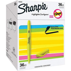 Sharpie - Markers & Paintsticks Type: Marker Color: Yellow - Eagle Tool & Supply