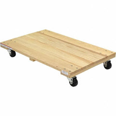 Vestil - 900 Lb Capacity Hardwood Dolly - 36" Long x 24" Wide - Eagle Tool & Supply