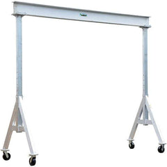 Vestil - 6,000 Lb Load Capacity, Aluminum Gantry Crane - Eagle Tool & Supply