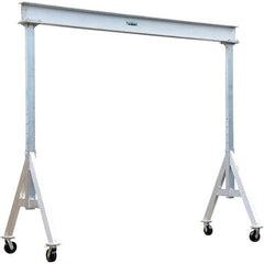 Vestil - 6,000 Lb Load Capacity, Aluminum Gantry Crane - Eagle Tool & Supply