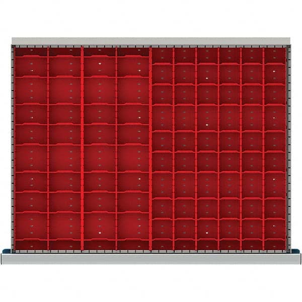 LISTA - 60-Compartment Drawer Divider Layout for 2.17" High Drawers - Eagle Tool & Supply