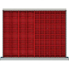 LISTA - 60-Compartment Drawer Divider Layout for 2.17" High Drawers - Eagle Tool & Supply