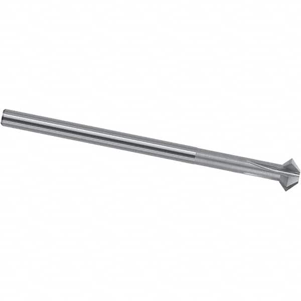 Magafor - 0.315" Cutter Head Diam, 0.232" Flat Width, Solid Carbide, Single Back Chamfer - Eagle Tool & Supply