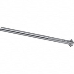 Magafor - 0.079" Cutter Head Diam, 0.024" Flat Width, Solid Carbide, Single Back Chamfer - Eagle Tool & Supply
