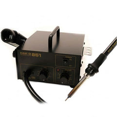 Hakko - Soldering Stations Type: SMD Rework Station Power Range/Watts: 5W-For Station; 80W-For Iron - Eagle Tool & Supply