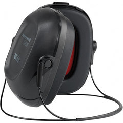 Earmuffs: 22 dB NRR Behind the Neck, Foam Cushion Foam Cushion, Gray Plastic Cups, ANSI S3.19-1974