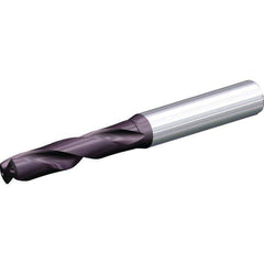 Kennametal - Screw Machine Length Drill Bits Drill Bit Size (Decimal Inch): 0.4219 Drill Bit Size (Inch): 27/64 - Eagle Tool & Supply