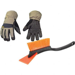 Youngstown - Size L Synthetic Leather Cold Protection & Waterproof Work Gloves - Eagle Tool & Supply