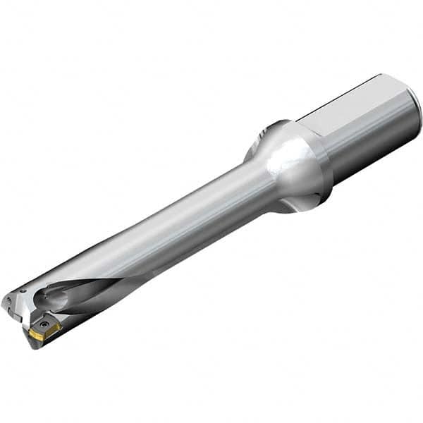 Sandvik Coromant - 6-7/8" Max Drill Depth, 5xD, 1-3/8" Diam, Indexable Insert Drill - Eagle Tool & Supply