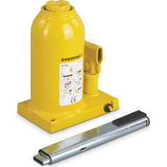 Enerpac - Manual Bottle, Screw, Ratchet & Hydraulic Jacks Type: Hydraulic Bottle Jack Load Capacity (Ton): 15 (Inch) - Eagle Tool & Supply