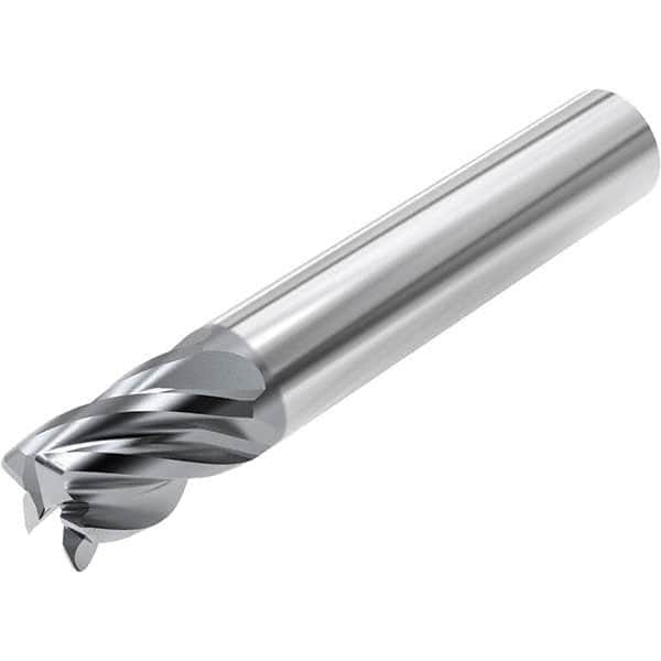Niagara Cutter - 3/4" Diam 5 Flute Solid Carbide 0.12" Corner Radius End Mill - Eagle Tool & Supply