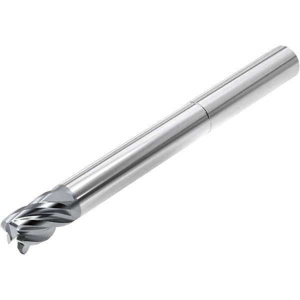 Niagara Cutter - 1/2" Diam 5 Flute Solid Carbide 0.06" Corner Radius End Mill - Eagle Tool & Supply