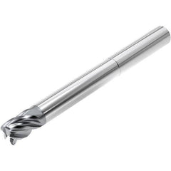 Niagara Cutter - 1/2" Diam 5 Flute Solid Carbide 0.0156" Corner Radius End Mill - Eagle Tool & Supply