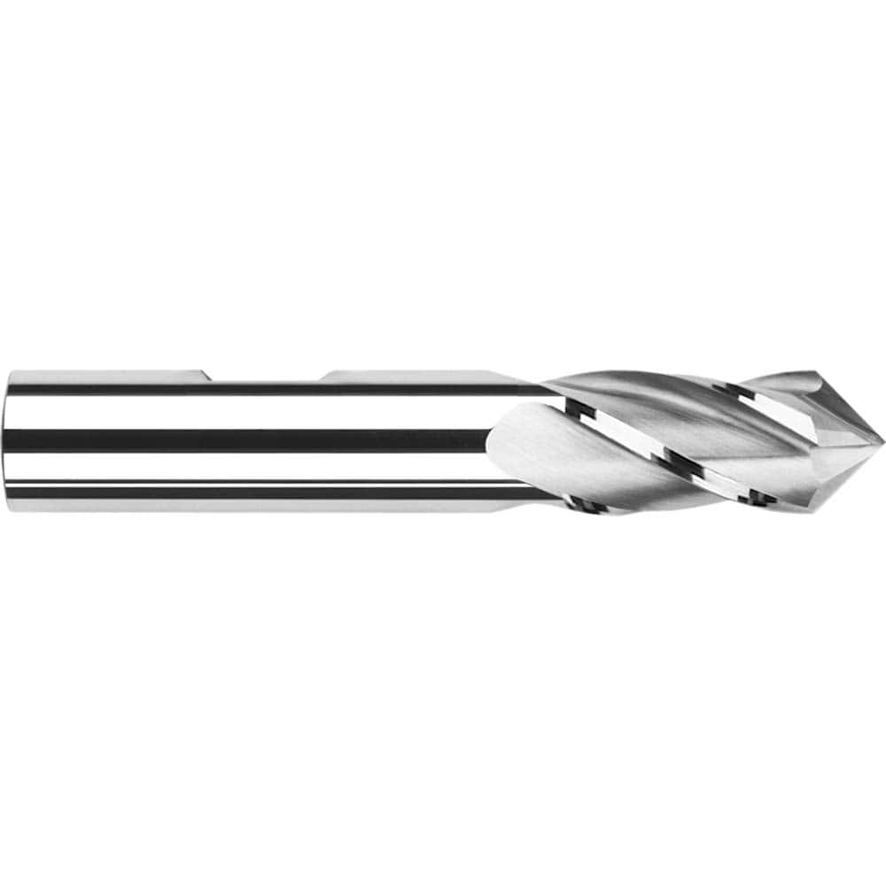 Harvey Tool - Drill Mills; Material: Cobalt ; Mill Diameter (Inch): 7/16 ; Mill Diameter (Decimal Inch): 0.4375 ; Shank Diameter (Inch): 3/8 ; Shank Diameter (Decimal Inch): 0.3750 ; Length of Cut (Inch): 1 - Exact Industrial Supply
