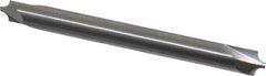 Value Collection - 1/16" Radius, 3/16" Mill Diam, 2 Flute Solid Carbide Corner Rounding End Mill - Double End, Uncoated, 2" OAL, 3/16" Shank Diam - Eagle Tool & Supply