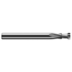 Chamfer Cutters - 0.0740″ Max Opening Width × 0.2500″ (1/4″) Shank Diameter × 90° Included Carbide Plate Chamfer, 4 Flutes