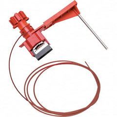 Brady - Pneumatic & Valve Lockouts Type: Universal Valve Lockout Maximum Valve Handle Size (Inch): 1 - Eagle Tool & Supply