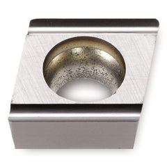 Turning Insert:  CCET32.52L-GF TT9020,  Solid Carbide TiCN Finish,  Left Hand,  0.3820″ Long,  3/8″ Inscribed Circle,  0.0310″ Corner Radius,  80.0 &deg N/A Diamond,  Series  CCET