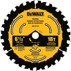 DeWALT - Wet & Dry-Cut Saw Blades   Blade Diameter (Inch): 6-1/2    Blade Material: Tungsten Carbide-Tipped - Eagle Tool & Supply