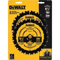 DeWALT - Wet & Dry-Cut Saw Blades   Blade Diameter (Inch): 6-1/2    Blade Material: Tungsten Carbide-Tipped - Eagle Tool & Supply