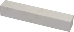 Norton - 150 Grit Aluminum Oxide Square Dressing Stick - 6 x 1 x 1, Very Fine Grade, Vitrified Bond - Eagle Tool & Supply